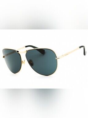 Max Mara MM0134, Woman's Sunglasses, Aviator, Metal, Size 59X13X125
